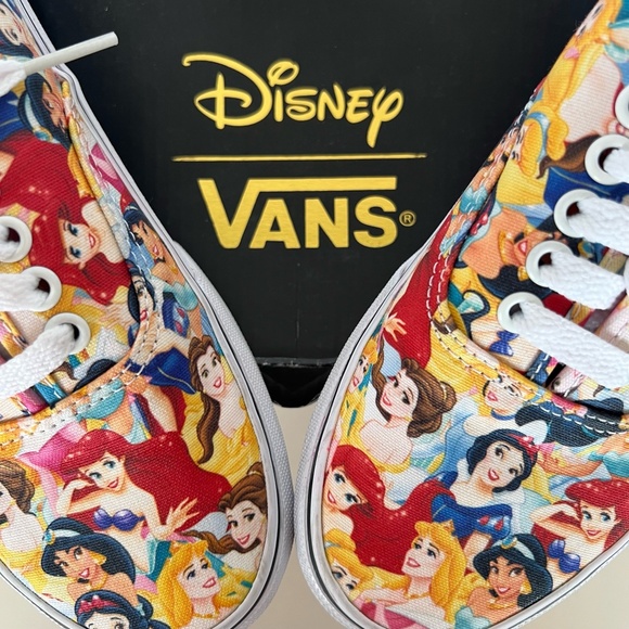 Disney Shoes - Disney Vans LIMITED EDITION Multi Princess Women's 8